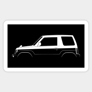 Mitsubishi Pajero Junior Silhouette Sticker